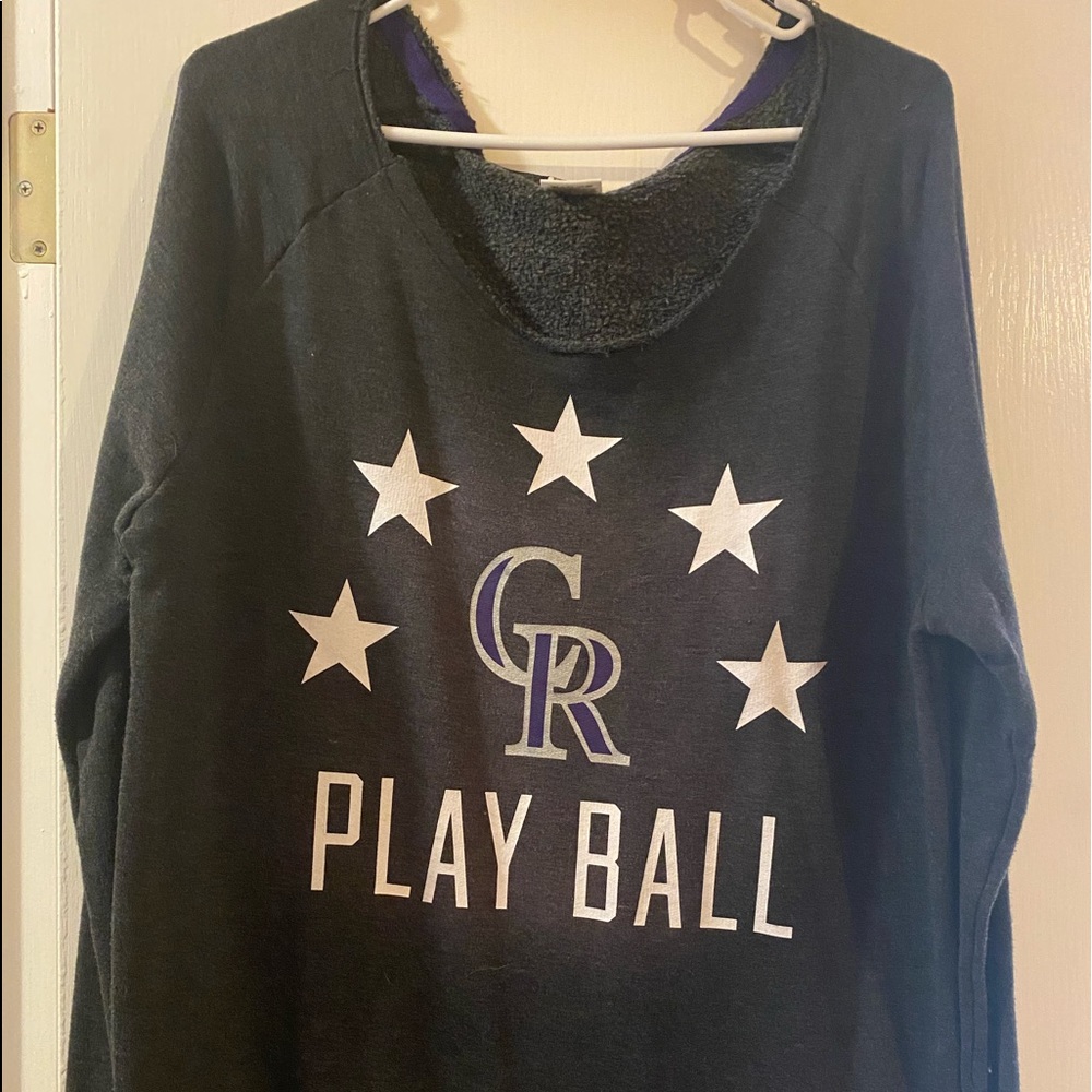 PINK Colorado Rockies Sweatshirt